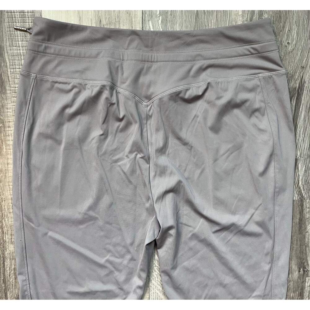 NWT Halara Women’s Gray Jogger Pants XL Drawstring Pockets Stretch Athleisure - Picture 5 of 7
